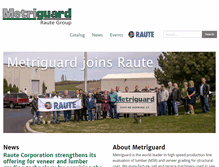 Tablet Screenshot of metriguard.com